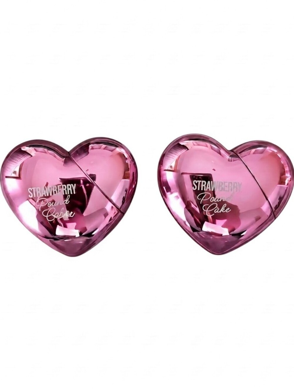 NEW Limited Edition Bath and Body Works Strawberry Pound Cake Lip Oil - Set of 2